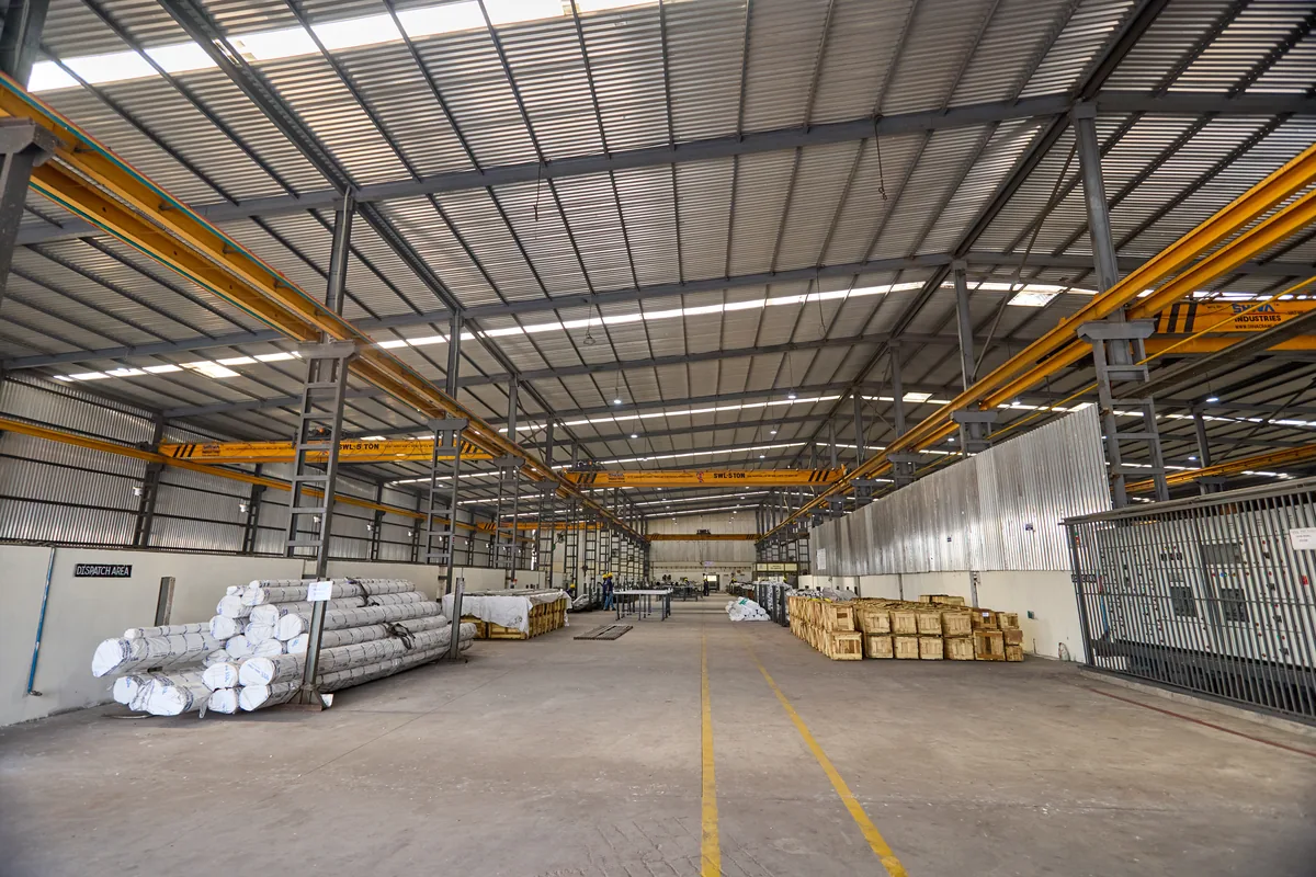 Stainless steel pipe and tube manufacturing facility at MBM Tubes