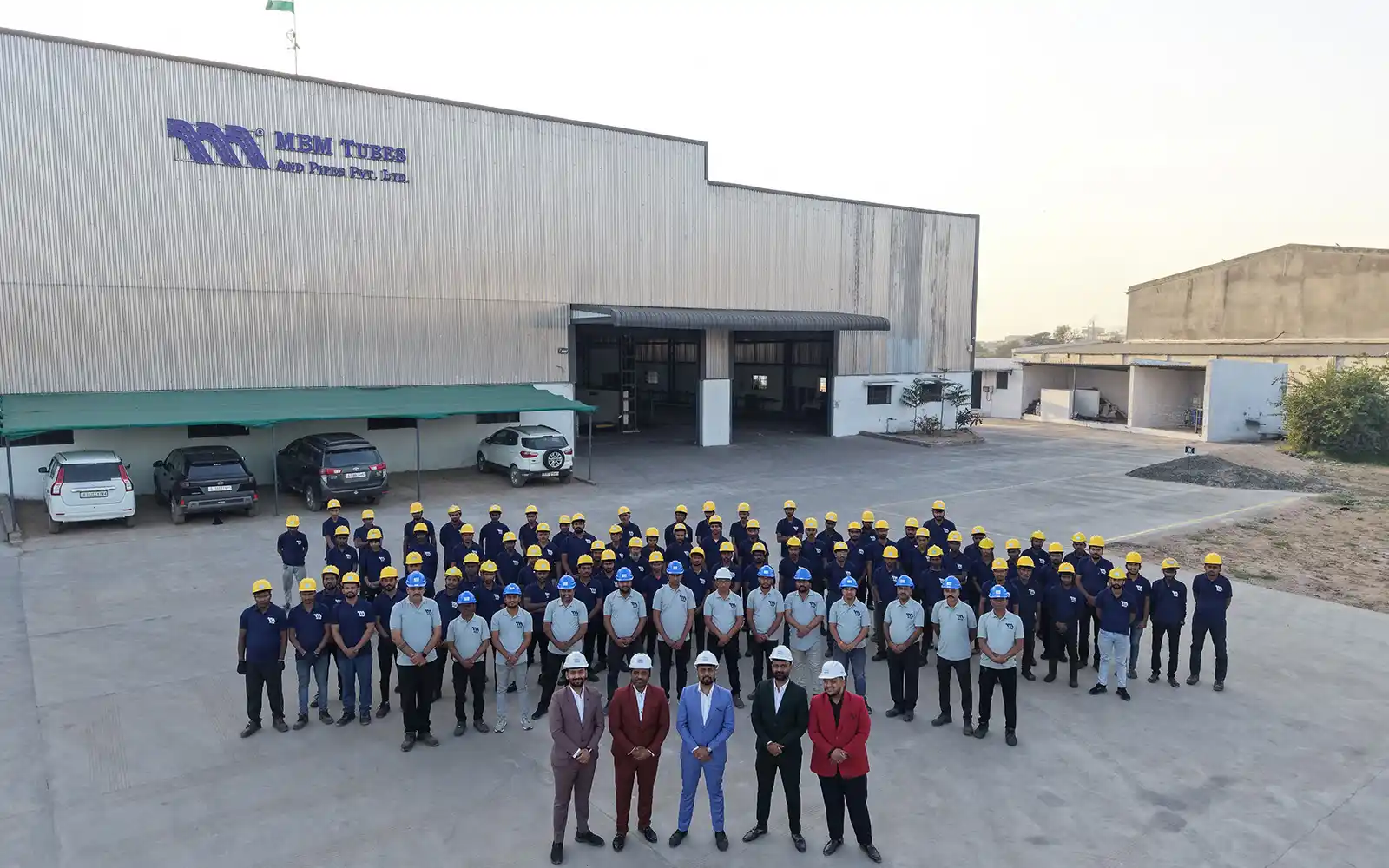 MBM Tubes stainless steel pipe and tube manufacturing plant in India