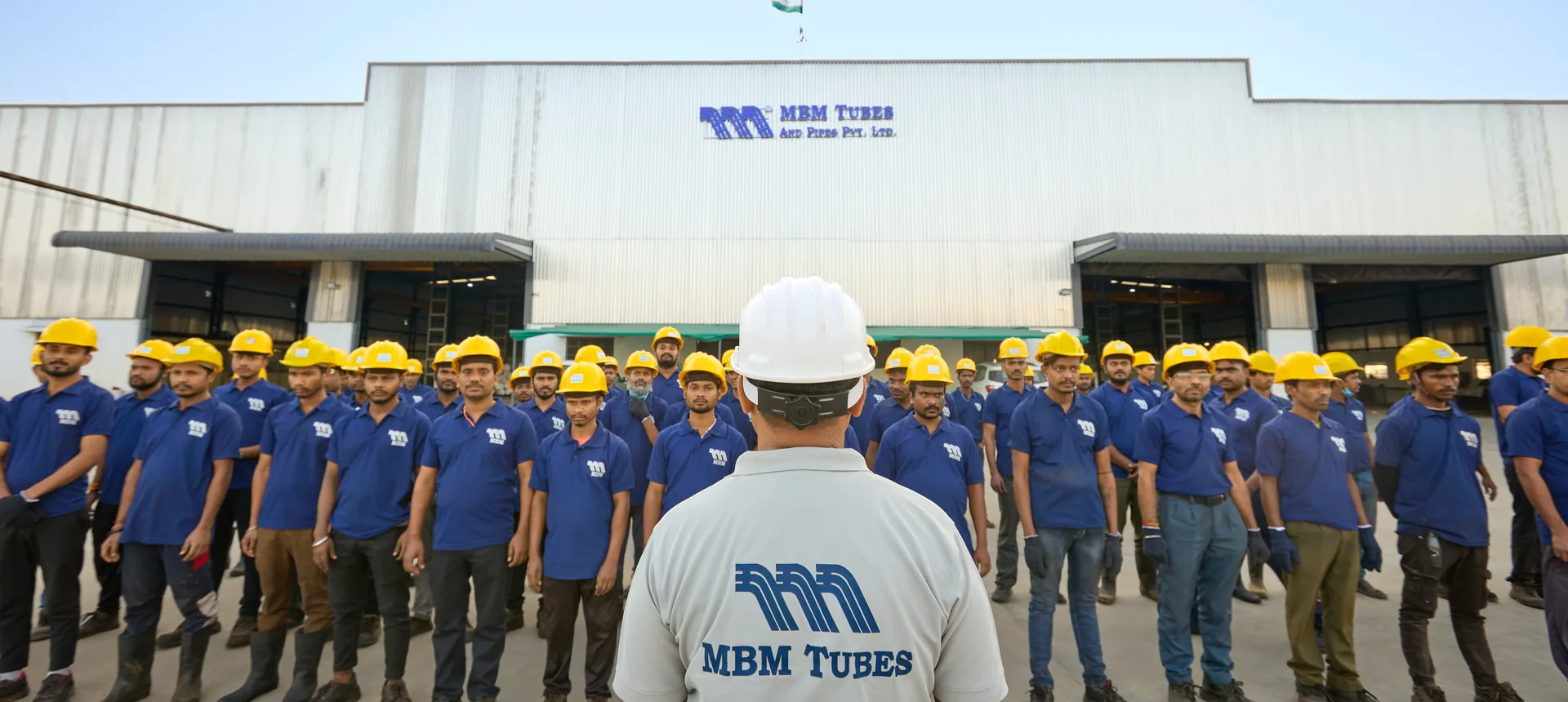Manufacturing and production team at MBM Tubes and Pipes Pvt Ltd